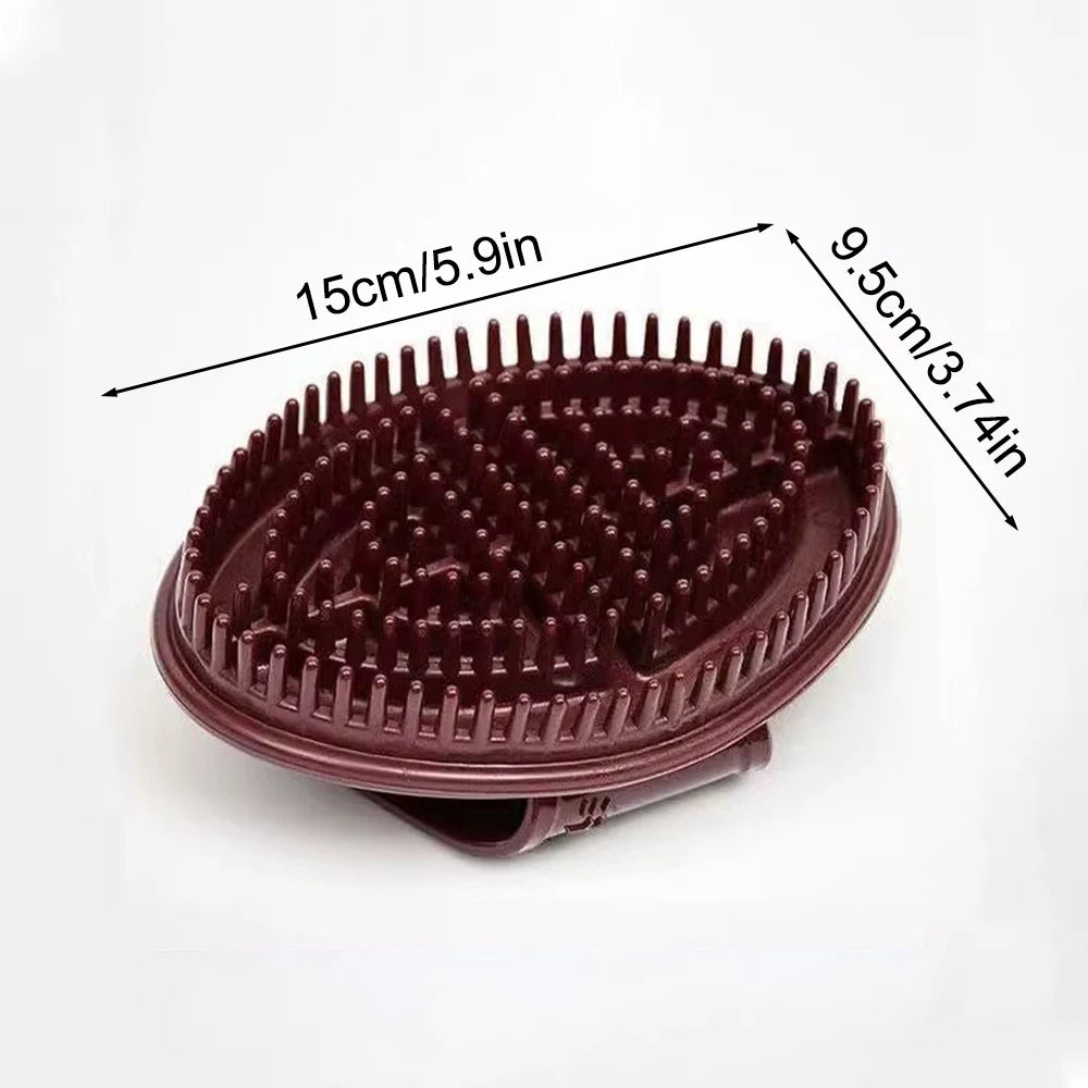 1pc Meridian Slimming Brush Dredging Meridian Massage Five Elements Body Beauty Leg Universal Silicone Scraping Tool Health Care