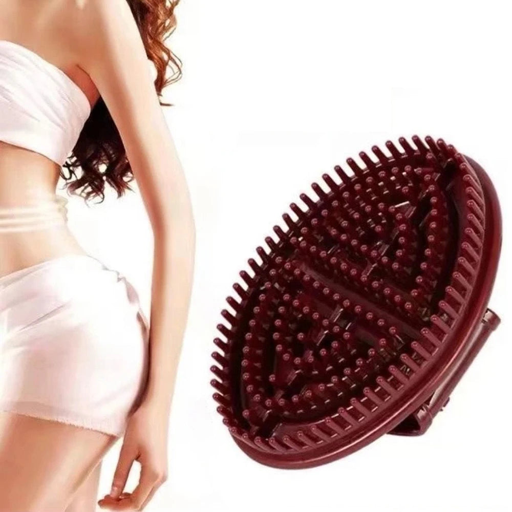 1pc Meridian Slimming Brush Dredging Meridian Massage Five Elements Body Beauty Leg Universal Silicone Scraping Tool Health Care